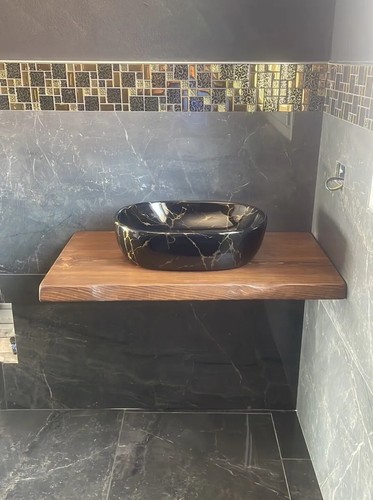 Mensola sospesa per lavabo - mensola,