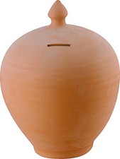 Salvadanaio in terracotta