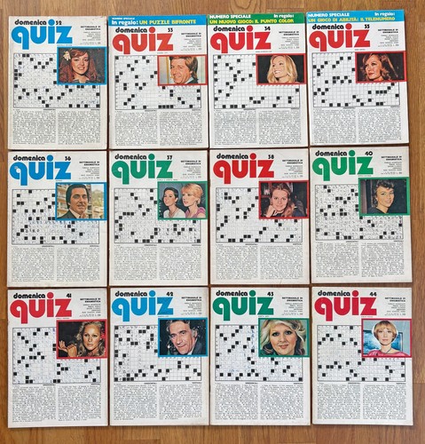 Domenica quiz 1977 - quiz, 3