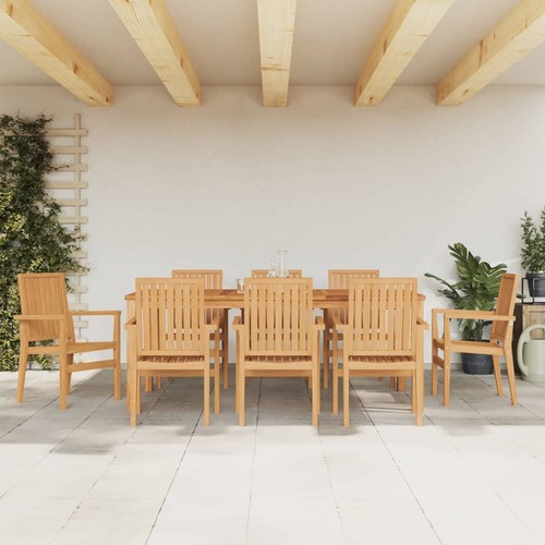 Stackable garden chair - garden,