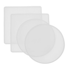  4 Pcs Stampini Silicone Stampo Per Sottobicchieri Epossidico Resina