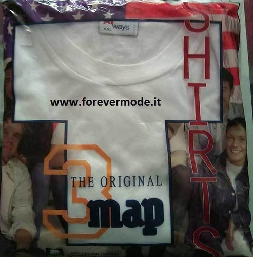 Shirt maglie uomo map - t-shirt,