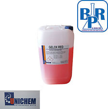 LIQUIDO ANTIGELO RADIATORE ROSSO AUTO PURO UNICHEM GELOX RED TANICA DA 25 KG