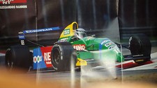Poster ALESSANDRO NANNINI su Benetton  cm 80 x 54  Supplemento Autosprint