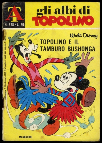 Gli albi topolino - topolino,