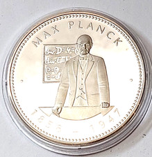 Max Planck argento 999 PP Ø40