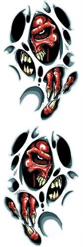 Set adesivi shred skull - shred,