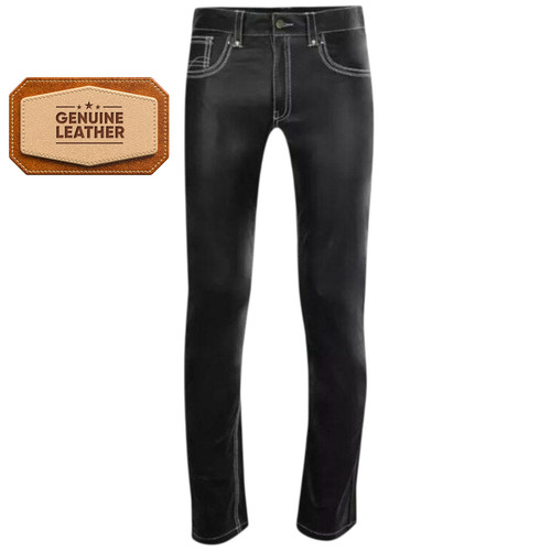 Pantalone biker uomo vera