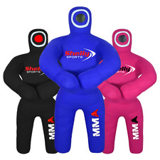 Borsa da boxe MMA Judo Grappling manichino per bambini BJJ JIU Jitsu (47"/4 piedi) non riempita