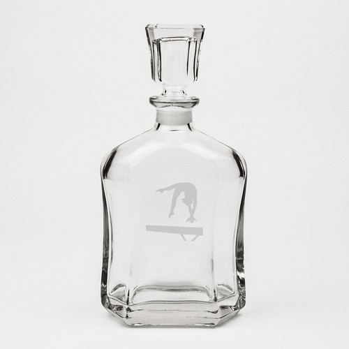 Ginnast balance beam decanter - ginnast,