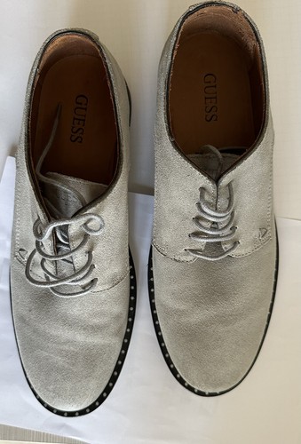 Scarpe uomo guess nabuk bianco - uomo,