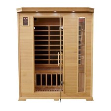 Cabina a infrarossi Elvdal Sauna Riscaldatore a pannelli radianti al carbonio