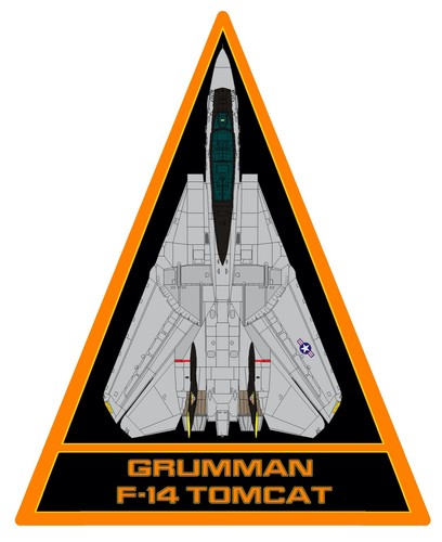 Grumman tomcat f14 blason - grumman,