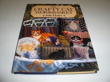 THE CRAFTY CAT WORKBASKET JULIE HASLER LAVORI - SCHEMI PUNTO CROCE TESTI INGLESE