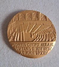 Vaticano medaglia visita papa