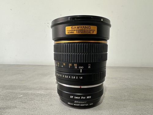 Samyang 85mm 4 - f/1,4, vintage