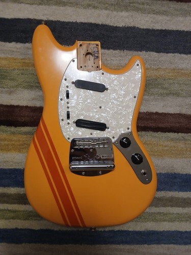Corpo mustang arancione fender - mustang,