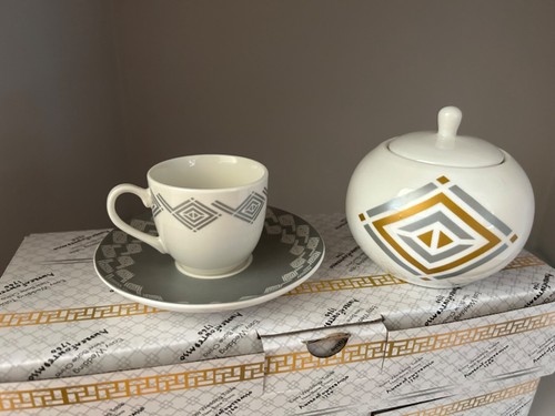 Set tazzine con piattino - tazzine,