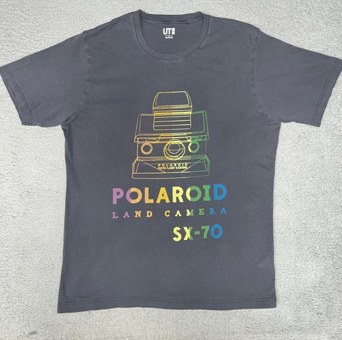 Shirt uniqlo polaroid - t-shirt, x