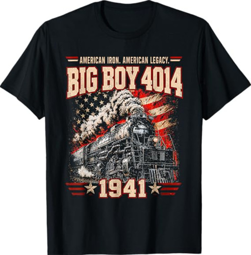 Maglietta big boy 4014 motore - maglietta,