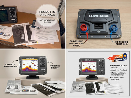 Lowrance hook eco - hook-5, eco/gps