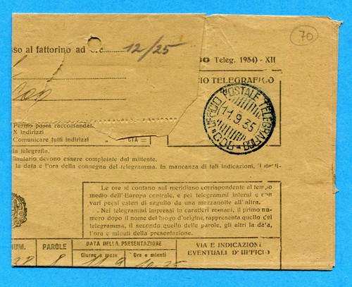 Ufficio postale telegrafico - ufficio,