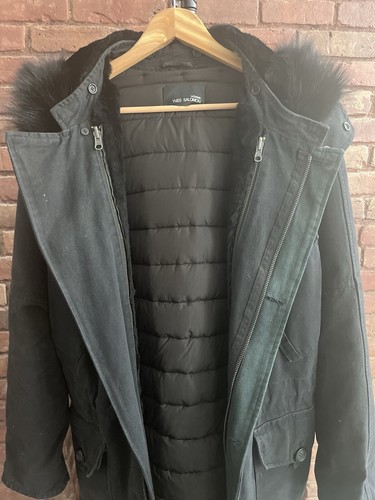 Parka foderato pelliccia di - parka,