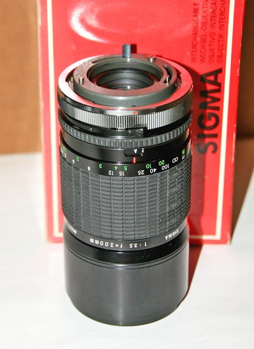Obiettivo lens sigma 200 - sigma, mm