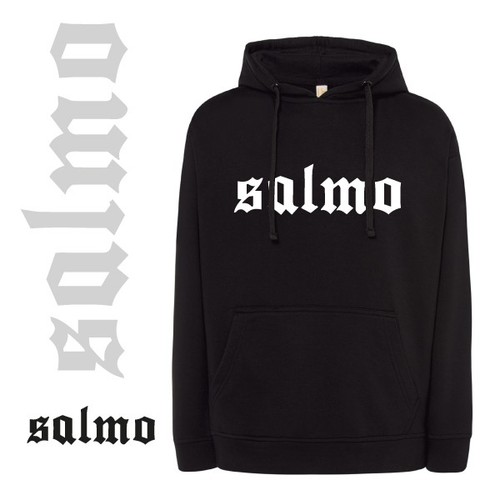 Felpa salmo unisex bambino - salmo,