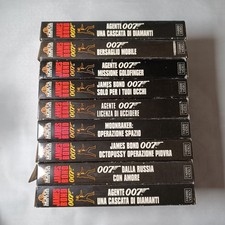 Lotto 9 VHS James Bond 007