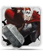 OROLOGIO THOR KRA-KOOM Marvel Smash serie 2 once moneta argento 3$ Niue 2025