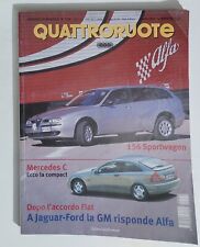64735 QUATTRORUOTE 2000 n. 534 - Alfa 156 Sportwagon / Mercedes C / Lotus 340R