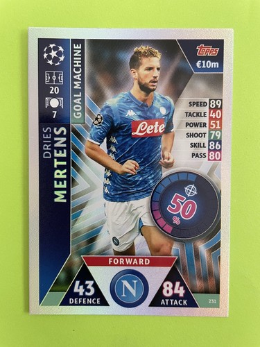 Card topps dries mertens - topps,