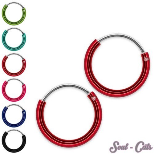Creolen argento sterling - creolen,