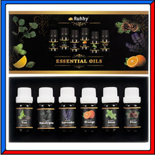Set Oli Essenziali 10ml Profumati per Diffusore Umidificatore Relax Aromaterapia