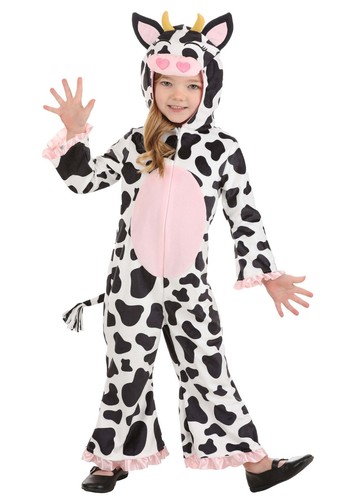 Girl toddler cute cow - cute,