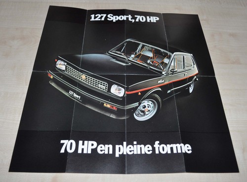 Fiat 127 sport brochure - fiat,