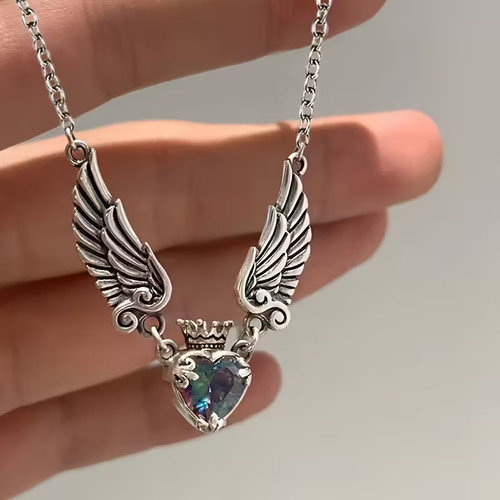 Collana cuore donna - , ali