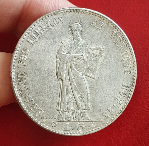 San marino lire - marino, 1898