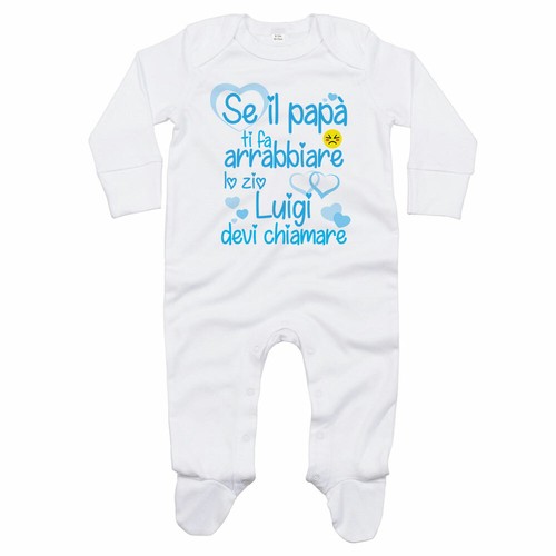 Tutina neonato personalizzata