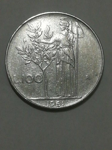 Moneta 100 lire 1961 - 100,