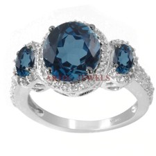 Naturale London Topazio Blu