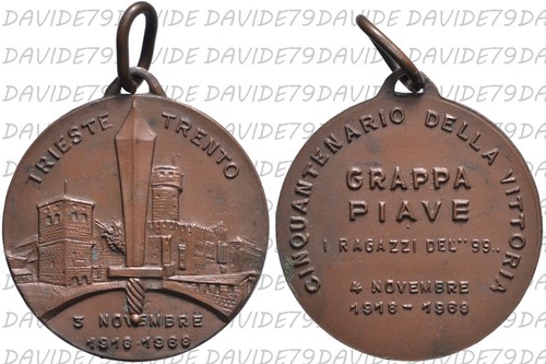 01470 medaglia trento - -,