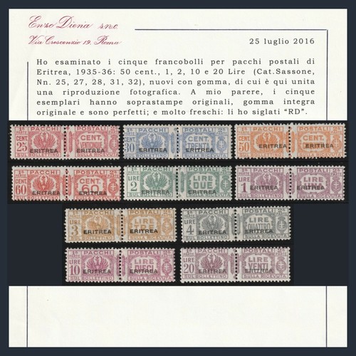 Colonie italiane 1927 - colonie, 1927/37
