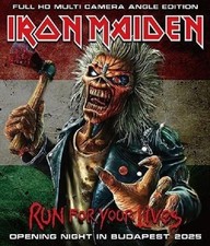 IRON MAIDEN / OPENING NIGHT IN BUDAPEST 2025 FULL HD MULTI CAMERA ANGOLO (1 BDR)
