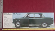 Brochure originale 1968 ALFA