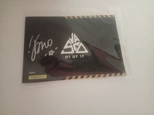 cartoline autografata di Vasco