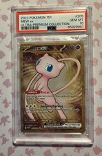 Pokemon Mew ex PSA 10 carte