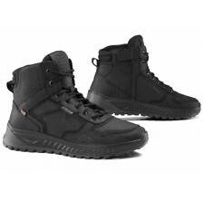 STIVALI SCARPE BOOTS MOTO FALCO ACE IMPERMEABILI NERO APERTURA ZIP  TG 44