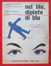 spartito "nel blu, dipinto di